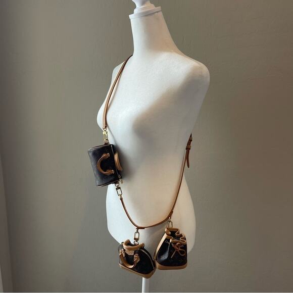 NEW RARE Louis Vuitton Trio Mini Icones Bag Set Monogram Canvas SOLD OUT - Picture 2 of 16